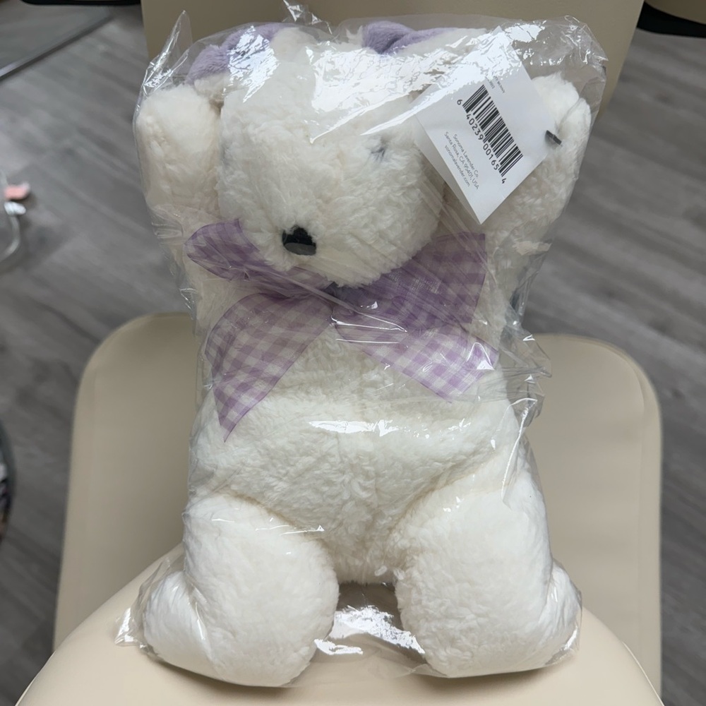 Sonoma Lavender Heatable Huggable Lavender "Lil" the Bunny Hot Cold Doll Kids
